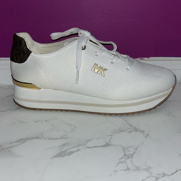 Michael Kors Monique Knit Trainer Sneakers - Picture 5 of 10